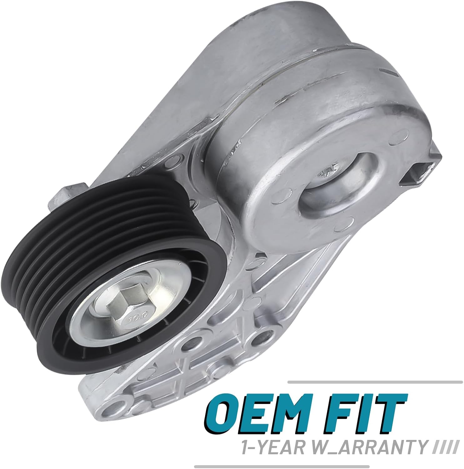 IRONTEK 022145299E Belt Tensioner Pulley Assembly Fit for Audi 2007 Q7, for Porsche 2004-2016 Cayenne, for Volkswagen 2004-2016 Touareg #38317 999164 89623