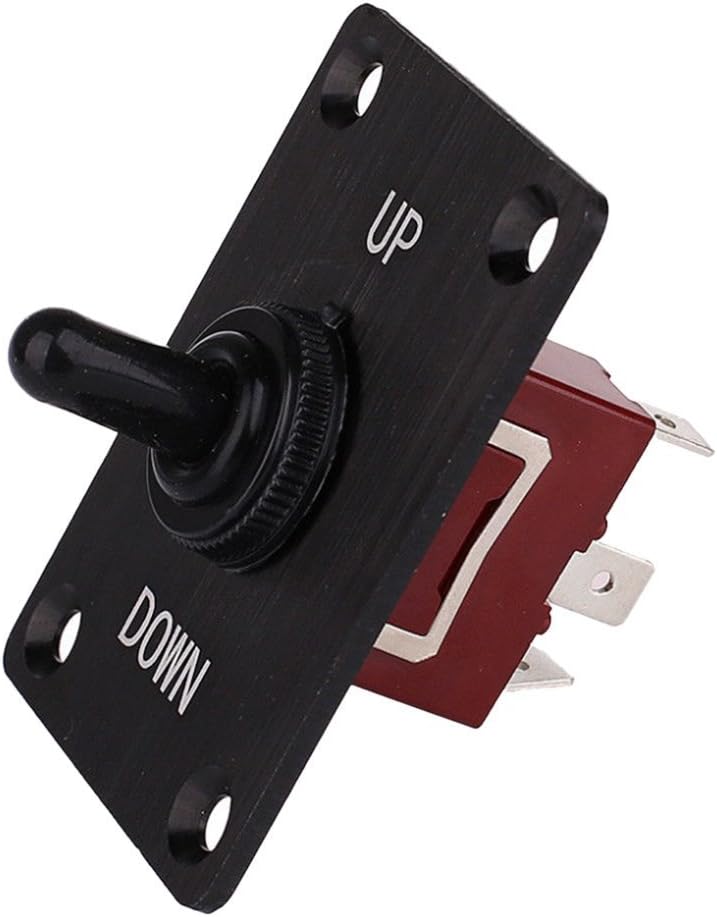 JZLinerMarine Toggle Switches for a Boat 12V 15A On Off On Momentary Panel 3Pin Control