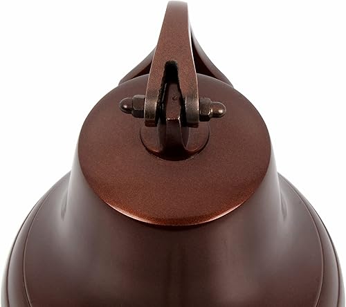 Miniatura 4 de Campana de barco colgante de pared de 6" - Campana de barco náutico, decoración náutica del hogar, acabado antiguo