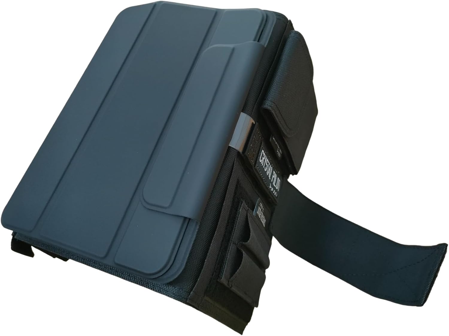 Pilot Kneeboard for iPad mini 6 – 3-in-1 Aviation Knee Board with Aluminum Clipboard, VFR Placard