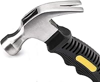 Vista 4 de ZOENHOU 6 martillos de garra de 8 onzas, pequeños martillos rechonchos a granel con revestimiento de plástico antideslizante, mango suave