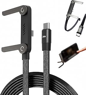 2 in 1 Invisible Stand Charger Cable