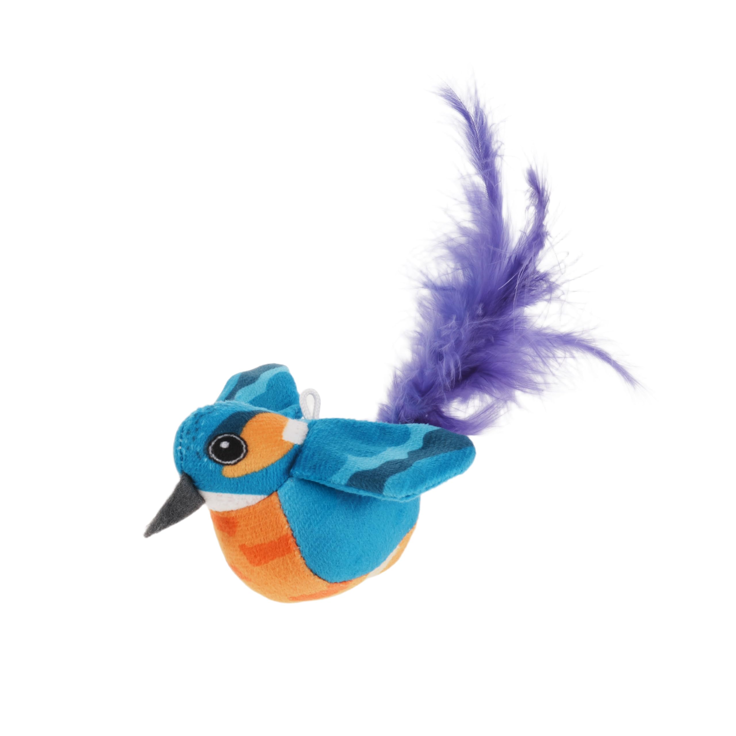 SUPVOX Jouet Oiseau Peluche Gazouillis Baguette à Chat pour Chasse Intérieure Chatons
