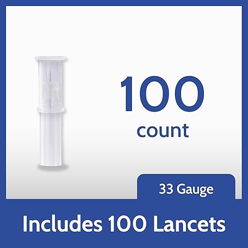 Miniatura 3 de AgaMatrix Lancetas, calibre 33, caja de 100 unidades