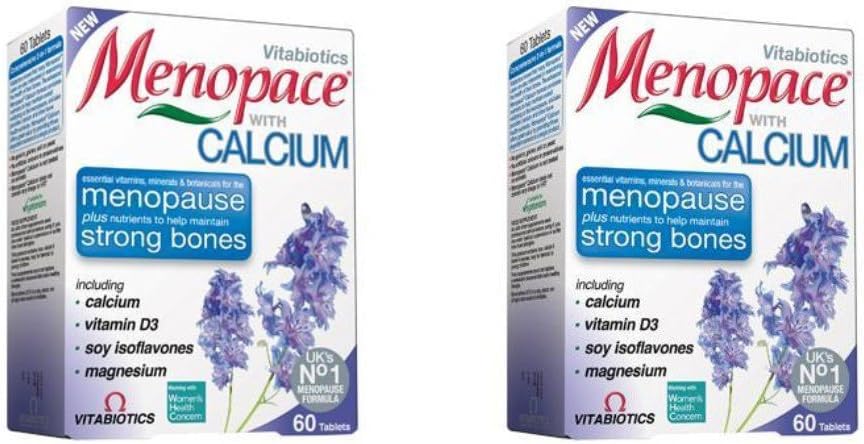 (2 Pack) - Vitabiotic - Menopace Calcium | 60's | 2 PACK BUNDLE