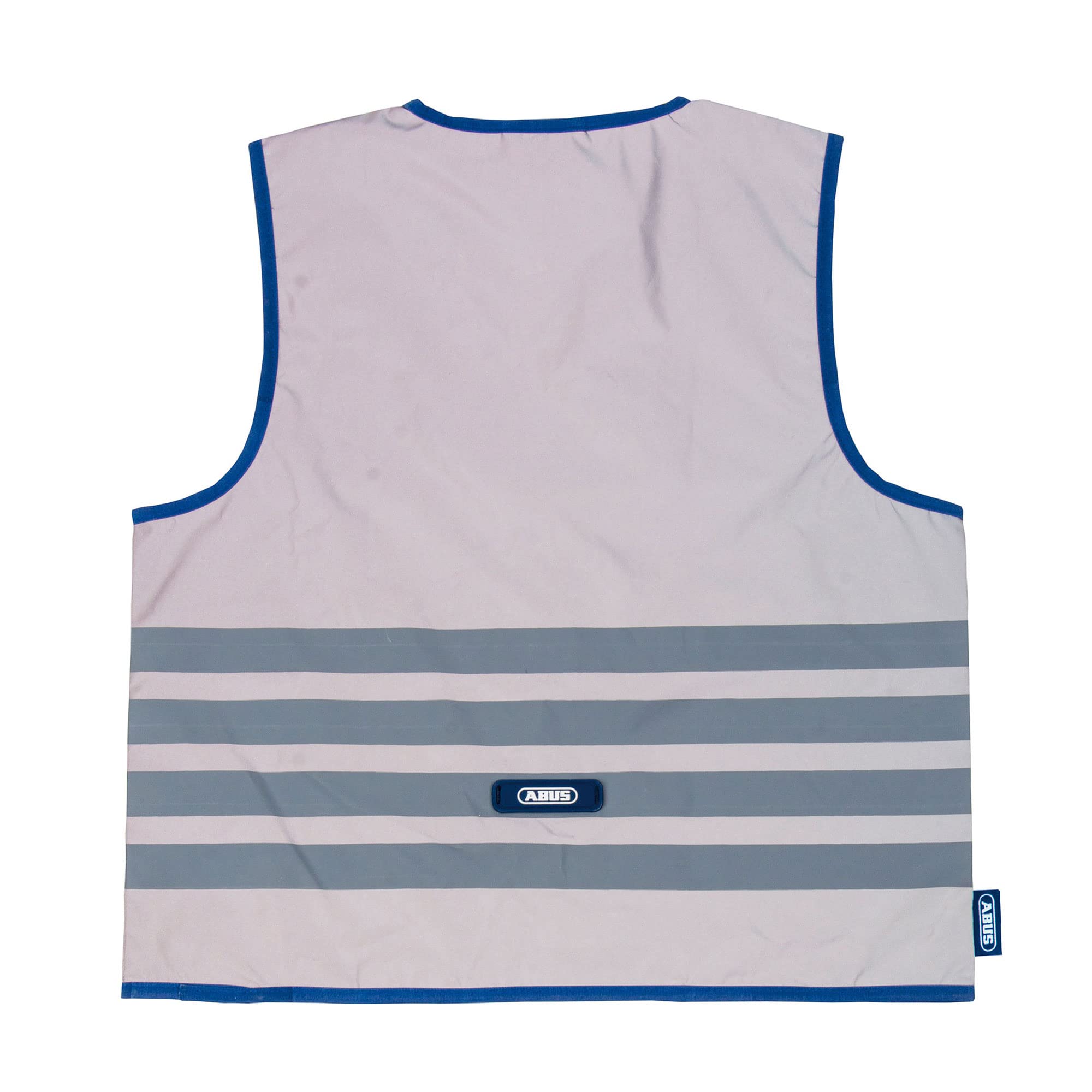 ABUS Lumino Urban Vest Kids - full reflective safety vest for better visibility at night - with zipper - size L