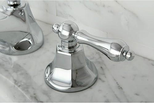 Miniatura 8 de Elements of Design ES4461BX New York - Grifo de lavabo generalizado de 2 manijas de 8 a 16 pulgadas con ventana emergente de latón, 5 12 pulgadas,