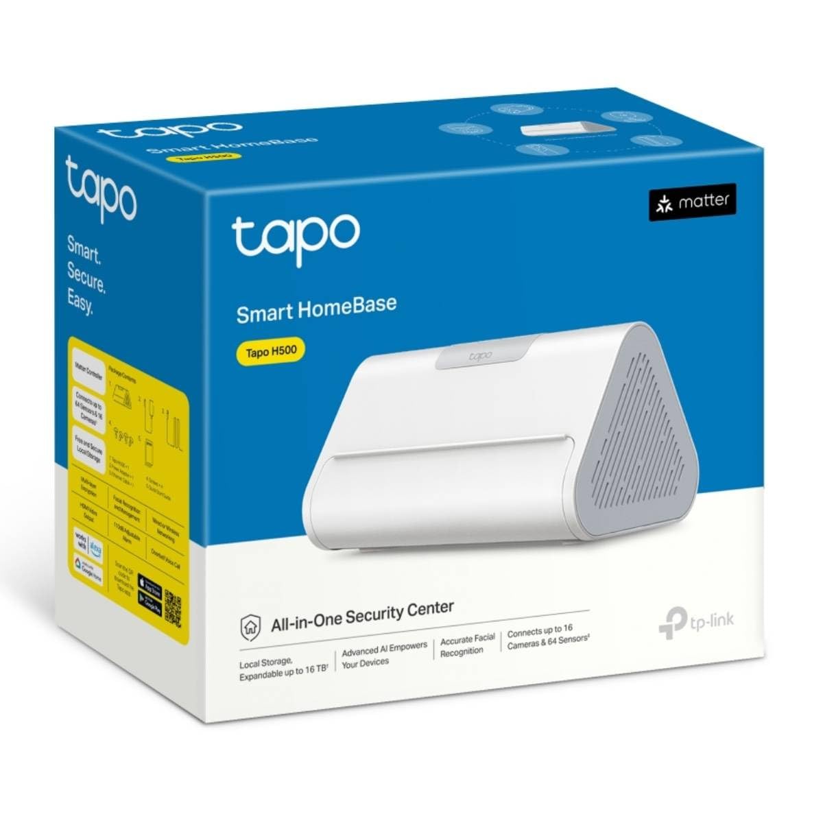 r*x様 tp-link Tapo H500 Smart Base Tapo TP-Link HomeBase, Smart Home Ecosystem Center, Wireless