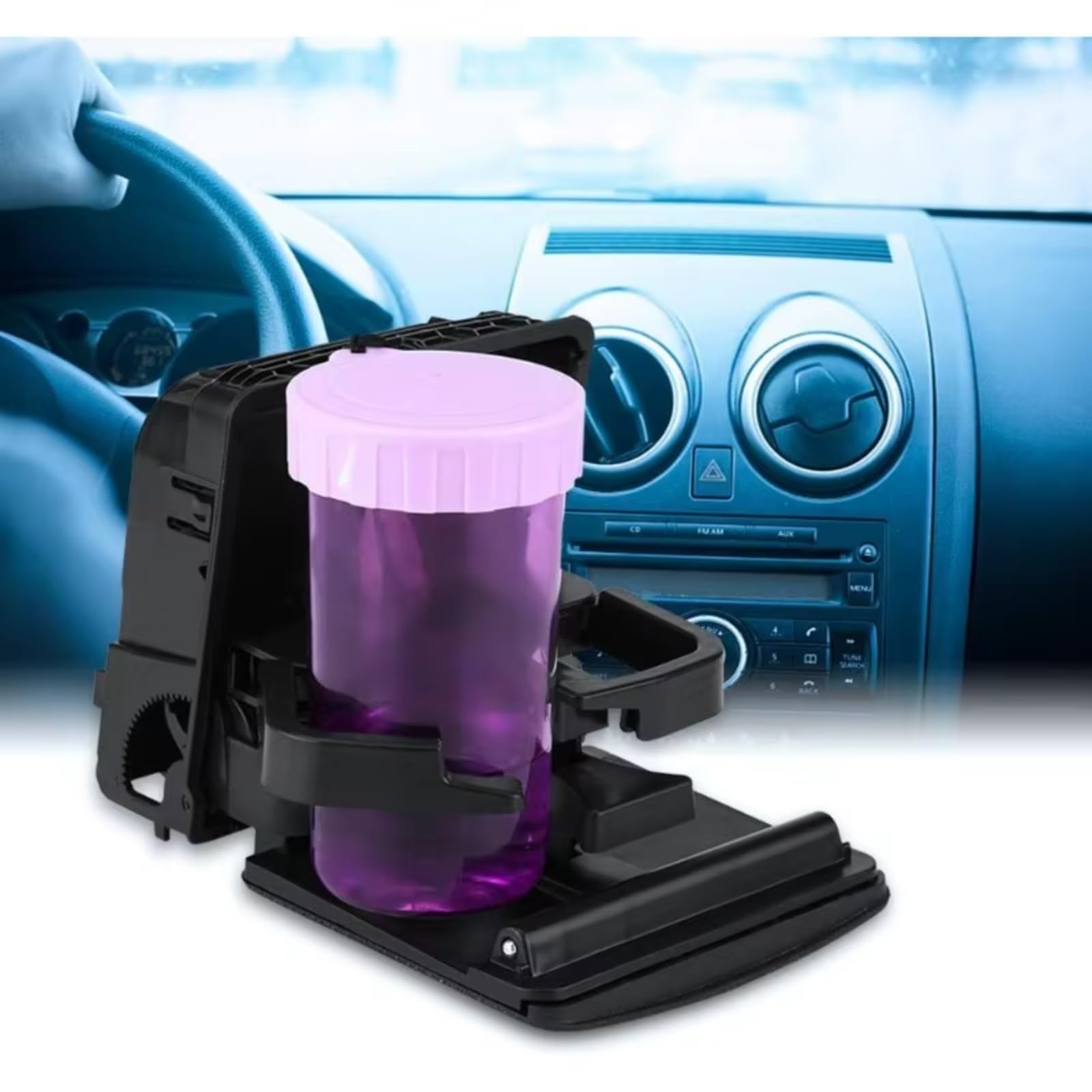 Auto Innenraum Zubehör Compatibile Con Per Jetta MK5 Per Golf MK5 MK6 Per EOS 2006-2011 Auto Bracciolo Posteriore Console Centrale Portabicchieri 1K0862532