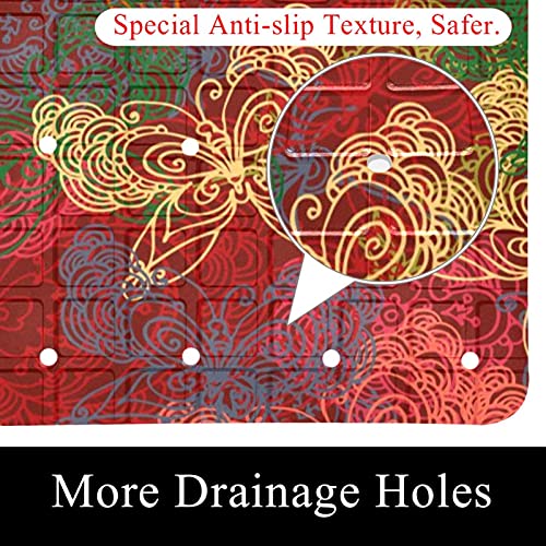 Alfombras de baño antideslizantes antimoho lavables para el hogar 3
