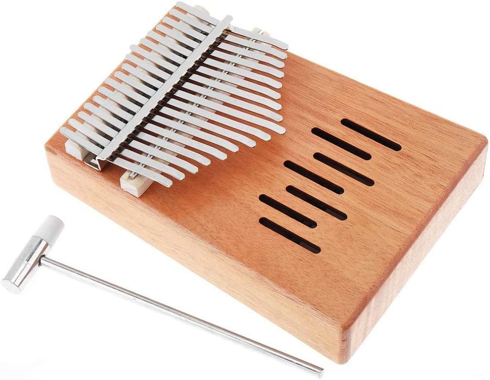 Générique Mini Finger Kalimba Thumb Piano 17 Touches Kalimba monocarte Acajou Cascade Trou de Son Mini Clavier… - Les Beatles, Paul McCartney, John Lennon, RIngo Starr, George Harrison Générique Mini Finger Kalimba Thumb Piano 17 Touches Kalimba monocarte Acajou Cascade Trou de Son Mini Clavier…