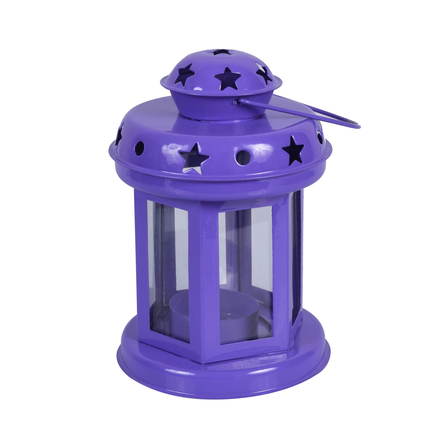 Jaipur Ace Decorative Iron Lantern with Tealight Candle | Lantern/Lamp with T-Light Candle Holder Hanging Light for Indoor-image-29