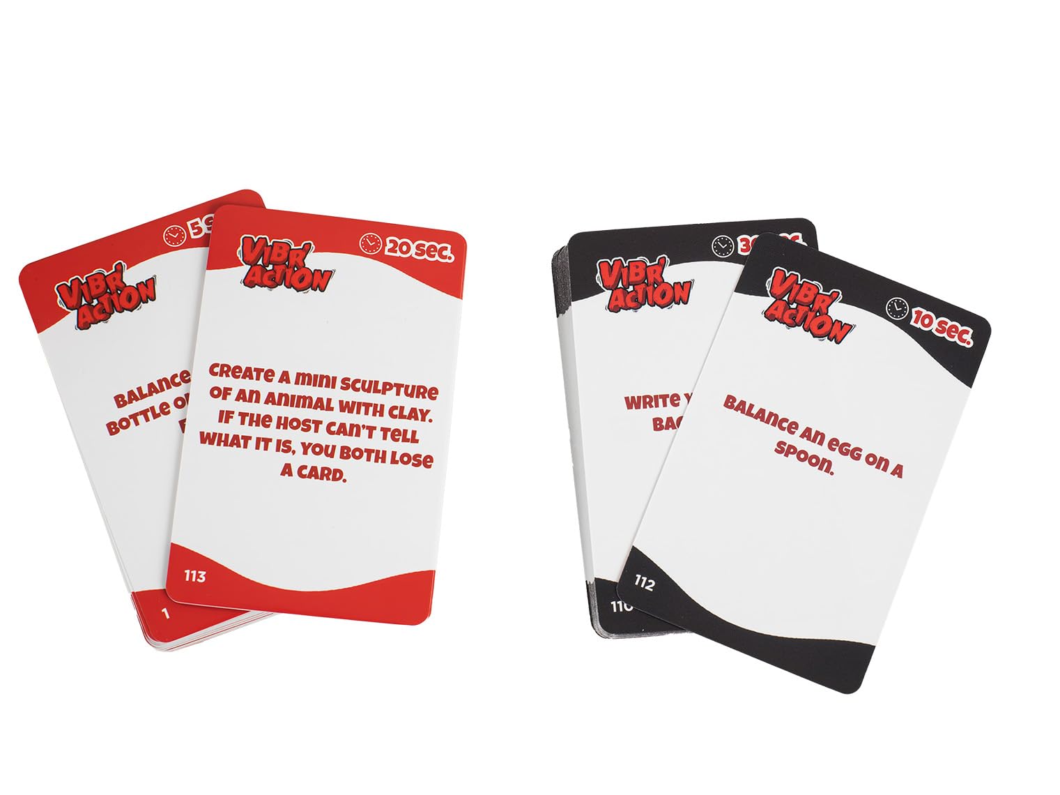 Vibr'Action – Jeu De Cartes D'Ambiance Pour Adultes Avec Bracelet Vibrant – 200 Défis, 2+ Joueurs, 30 Min, Dès 14 Ans