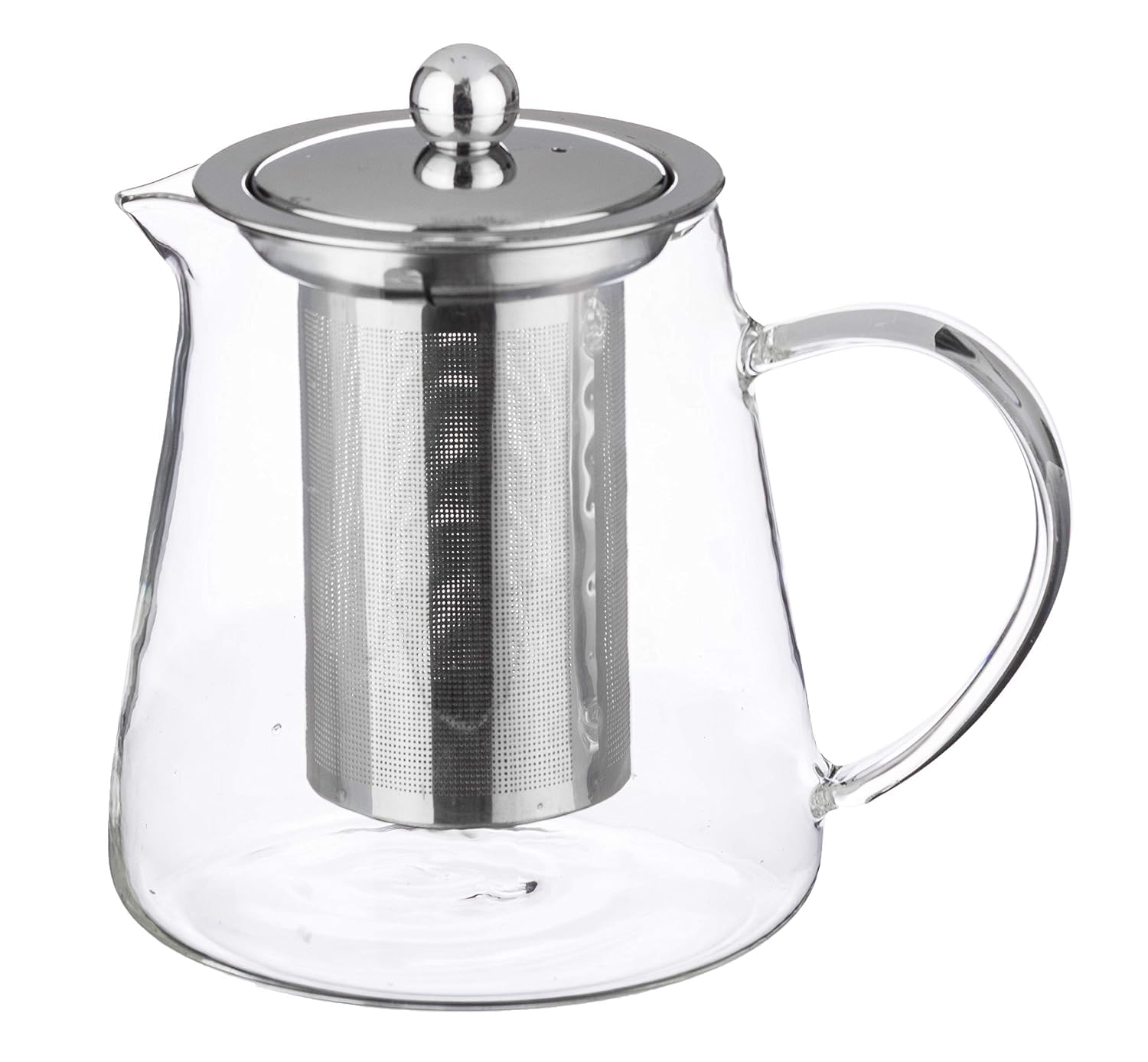 Toxiko Clear Glass Teapot with Removable Stainless Steel Infuser Heat Resistant Borosilicate Glass Tea Pot Kettle Container for Loose Leaf Tea Green Tea Coffee Blooming Tea-image-31