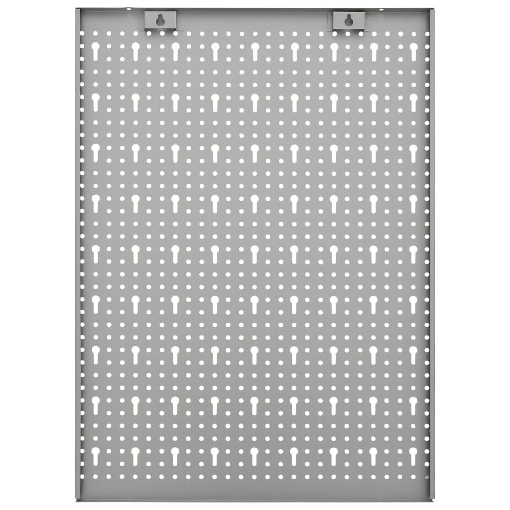 vidaXL Pannelli per Utensili a Parete 4 pz 40x58 cm in Acciaio