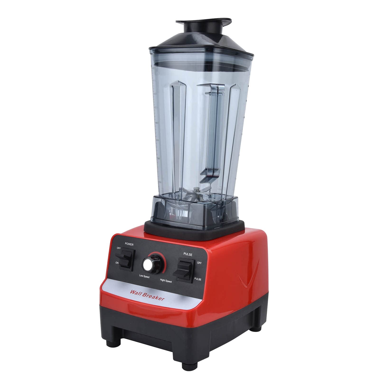 Blender 800W, 2L, 5 Ostrzy, 35000 Obr/min, Blender do Smoothie z 99% Wskaźnikiem Uszkodzenia ścian Komórkowych do Shake'ów, Koktajli Mlecznych i Smoothie. (Wtyczka UE 220 V)