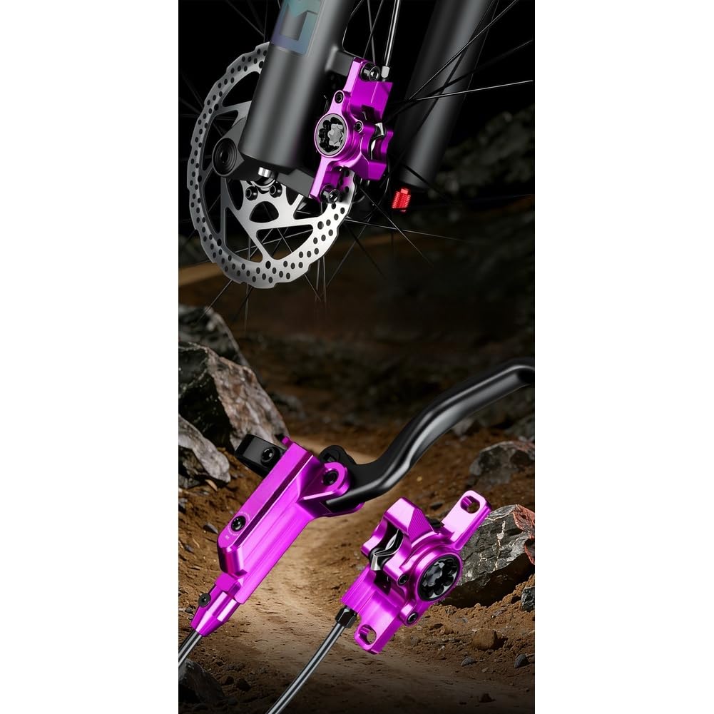 Mountain para bicicleta de freno de disco de doble pistón para