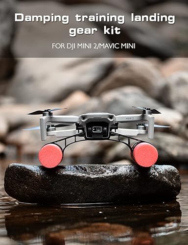 Miniatura 6 de Para DJI Mini 3 PRO tren de aterrizaje, kit de expansión de flotador de tren de aterrizaje de agua, extensión de aterrizaje de pierna para DJI Mini