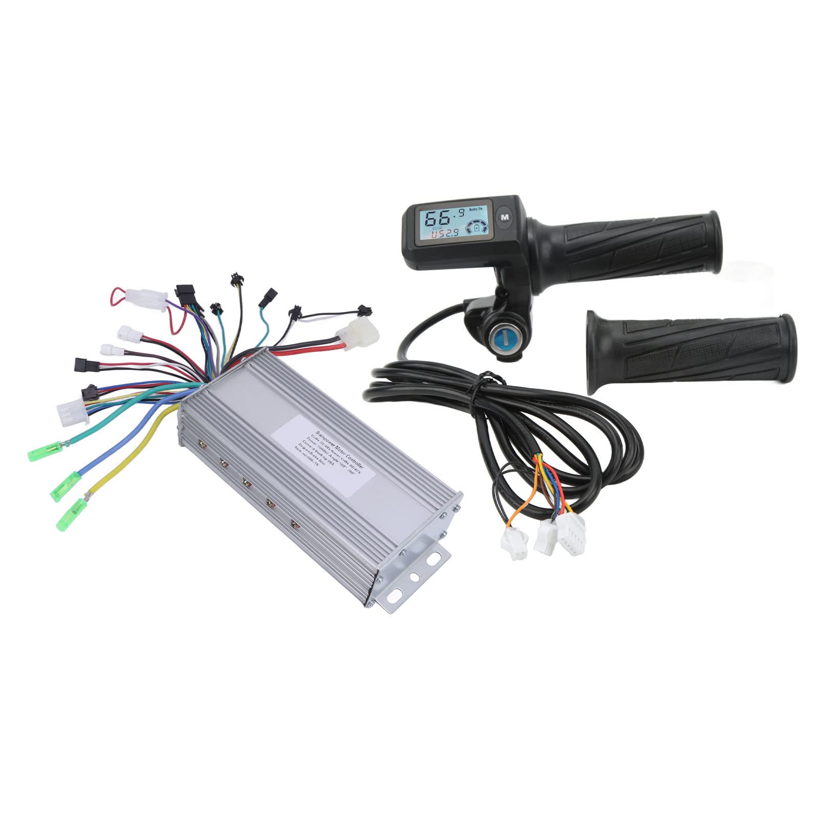 Kontroler Prędkości RC, Bezszczotkowy Silnik RC, Części Zamienne Do Silnika Bezszczotkowego, Bezszczotkowy Kontroler Prędkości Silnika 1000 W 36 V 48 V Wyświetlacz LCD Przepustnica Do Hulajnogi Elektr