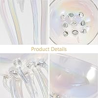 Vista 7 de Copas de pulpo, medusas, copas de vino de pulpo, vaso de cóctel, copa de vidrio creativo, copa de jugo para tostar, vaso para cocina, bar, boda