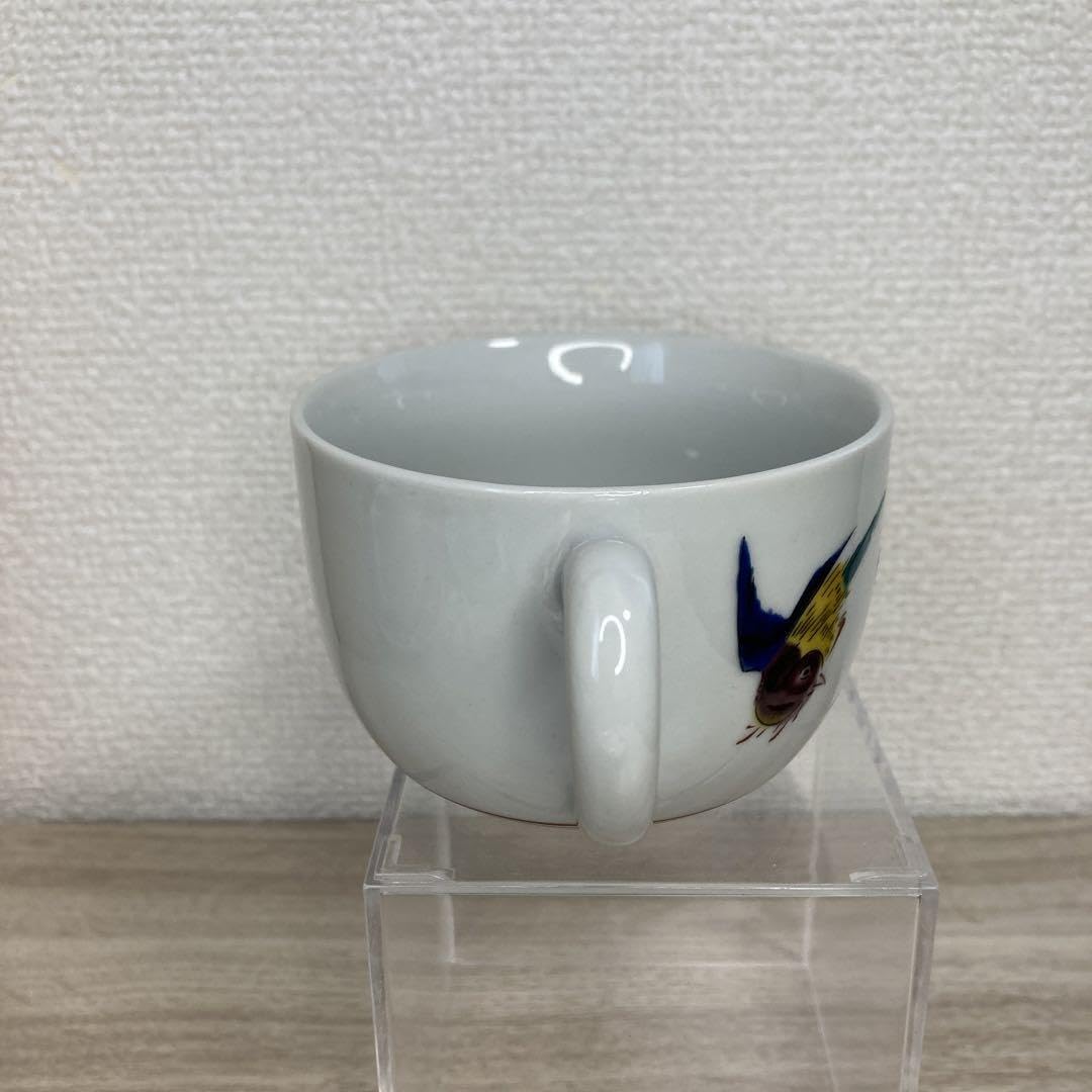 Amazon | 圓山作 做古九谷手 遊花芳香の器 カップ&ソーサー&ミルク  