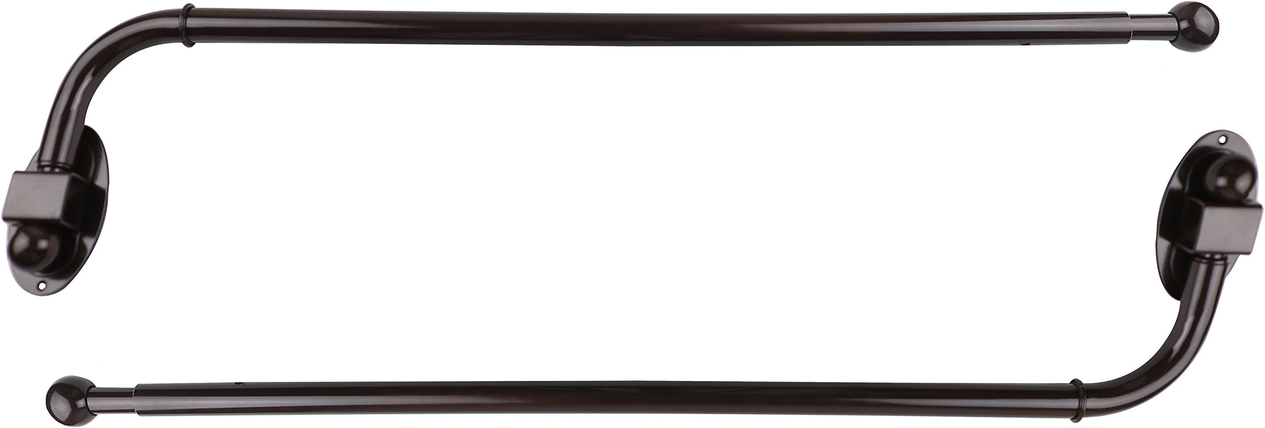 Amazon.com: Urbanest Set of 2 Swing Arm Rods, 3/4-inch Diameter, 24 ...