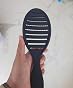 Wet Brush Refresh and Extend Speed Dry Black Detangling Hair Brush -Vented Design and Ultra Soft HeatFlex Bristles Are Blow Dry Safe -Removes Dirt Excess Oils and Impurities-Charcoal Infused Bristles