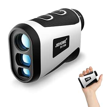 Amazon.co.jp: JIEHOME ゴルフ 距離計 レーザー距離計測器 1000m