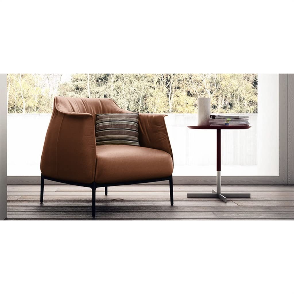 Amazon｜DINGZZ 本革椅子 シングルソファチェア レジャーチェア