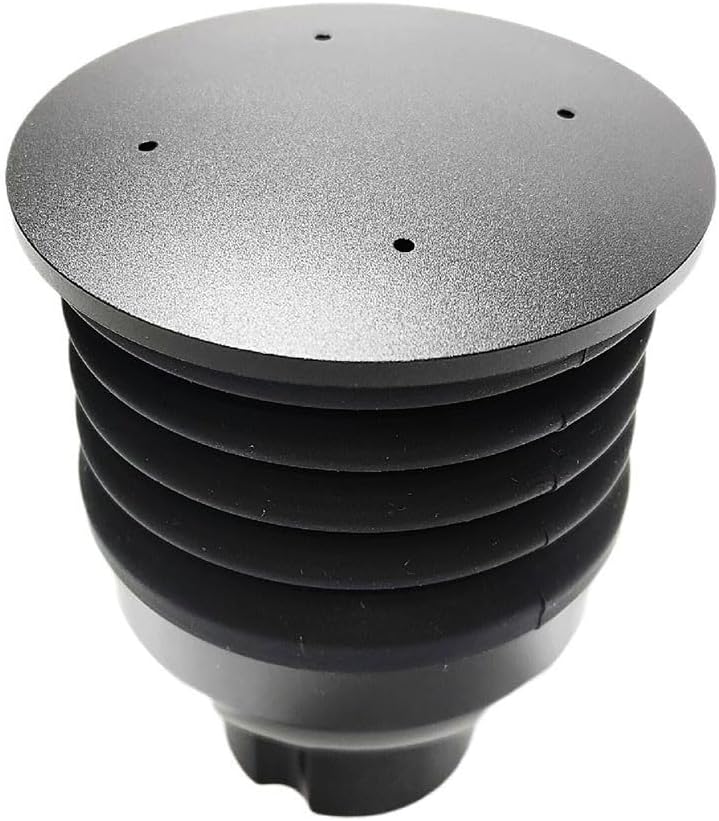 – Coffee Grinder Blow for Hopper Single Dose Tool Compatible with For Eureka Models, Silicone Construction with Alloy Lid for Ground Coffee Maintenance (white)