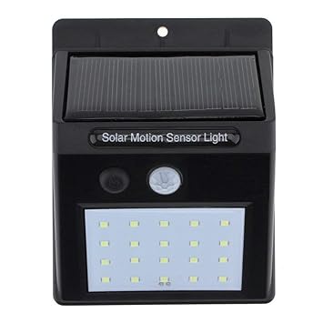 Smars Branded Solar Wireless Security Motion Sensor LED Light for Outdoor