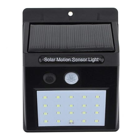 PARAM Club Motion Sensor 20 LED Solar Light, Outdoor Weatherproof for Driveway Garden Path Yard (1)