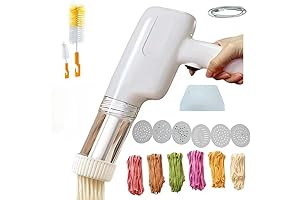 Revolutionary Handheld Noodle Gun, 6-in-1 Cordless Noodle Maker