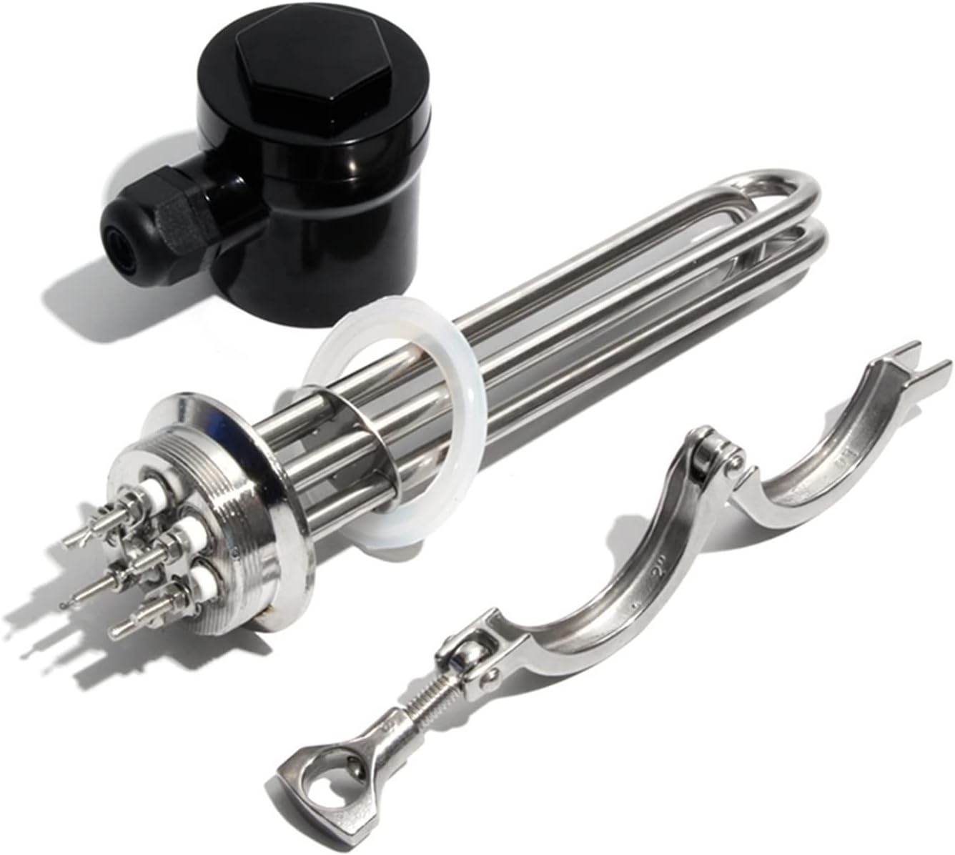 All 304SUS 2" Triclamp Electric Heater Heating Element 3KW/4.5KW/6KW