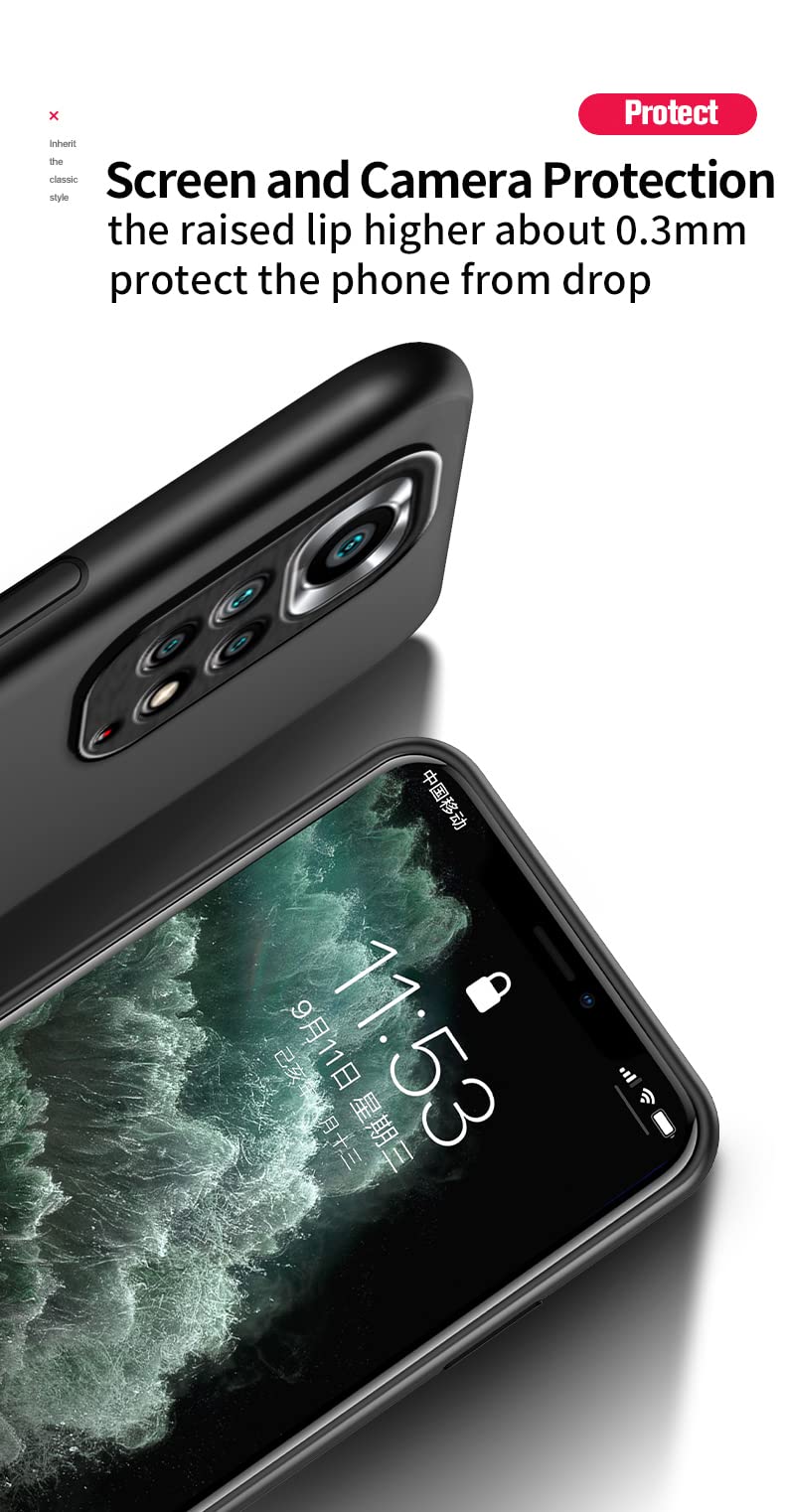 TIANCI Cover per Xiaomi Redmi Note 11S/Redmi Note 11, Case Texture Antiscivolo e Antiurto, [Pelle PU Delicata Sulla Pelle] [TPU Ultrasottile] Custodia per Xiaomi Redmi Note 11S/Redmi Note 11