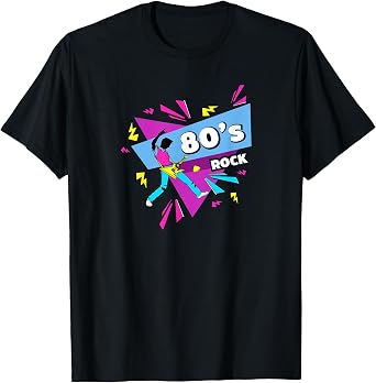 Retro Vintage Classic 80s Rock and Band T-Shirt