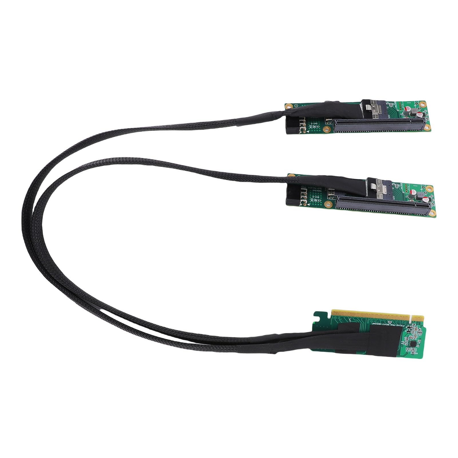 Vielseitiges PCIe 4.0-zu-SFF-8654-Extender-Adapterkabel, Hohe Leistung für Nahtlose Upgrades