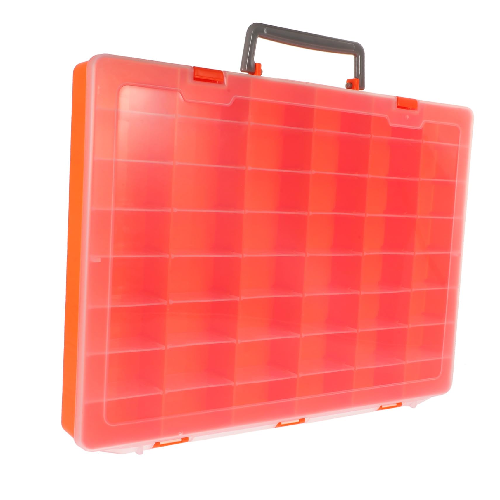 OSALADI Scatola Portaoggetti Trasparente con Scomparti Custodia per USB e Attrezzi da Pesca Organizer per Piccoli Oggetti e Accessori Informatici