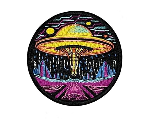 Generic Alien Patch, Alien Patches, 3.5 Inch Ufo Alien Patch cover