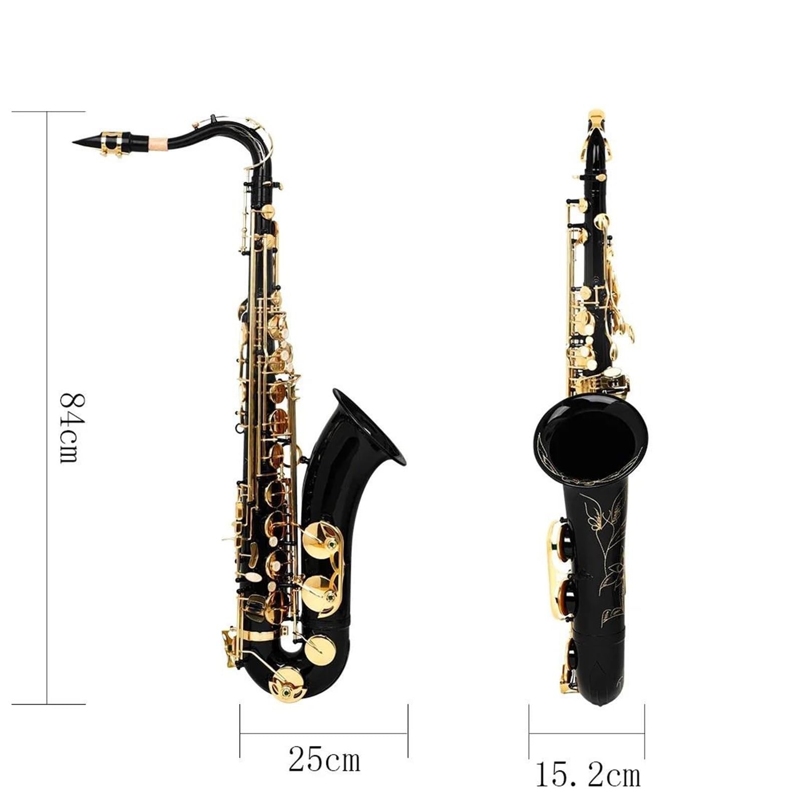 Saksofon Tenorowy B Dur Profesjonalne Instrumenty Dęte Blaszane I Drewniane Oraz Akcesoria