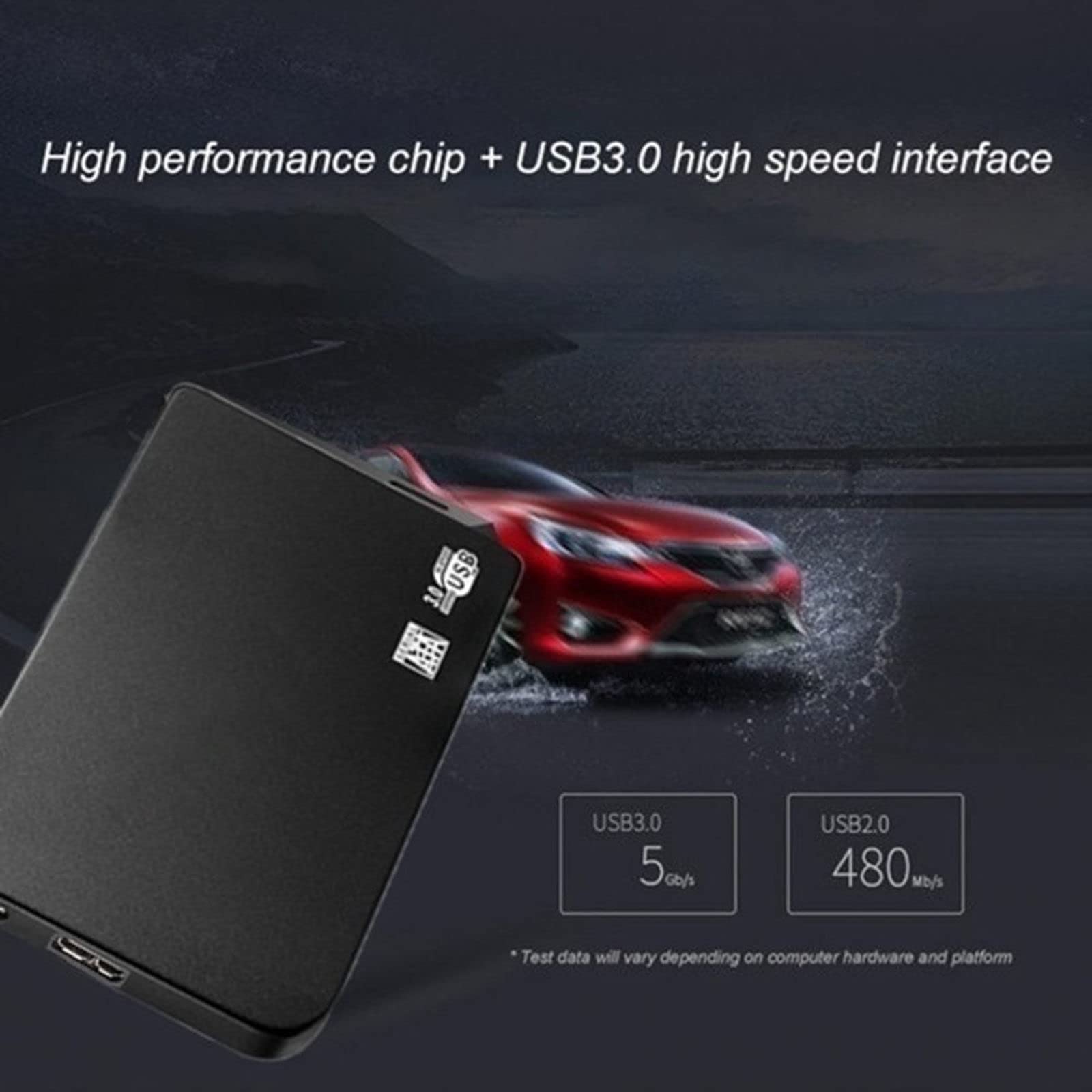 Amazon | 外付けハードディスク 4TB モバイルハードドライブ 大容量外
