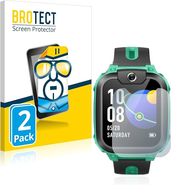 brotect 2-Pack Screen Protector compatible with Imoo Watch Phone Z1 - HD-Clear Protection Film