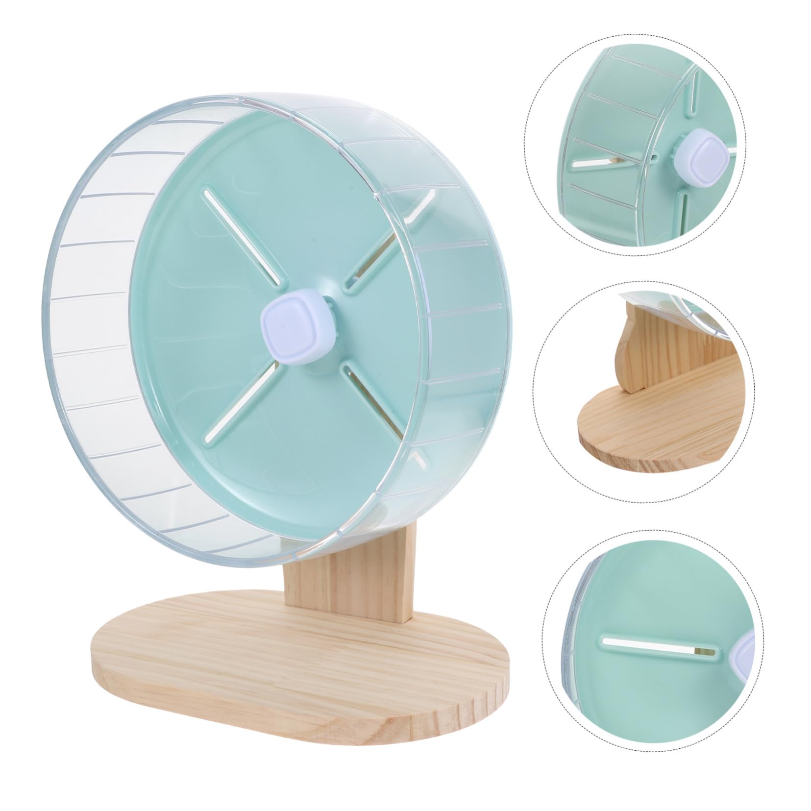 Roue Décorative Stable pour Chinchilla Jouet Dexercice pour Petit Animal De Compagnie