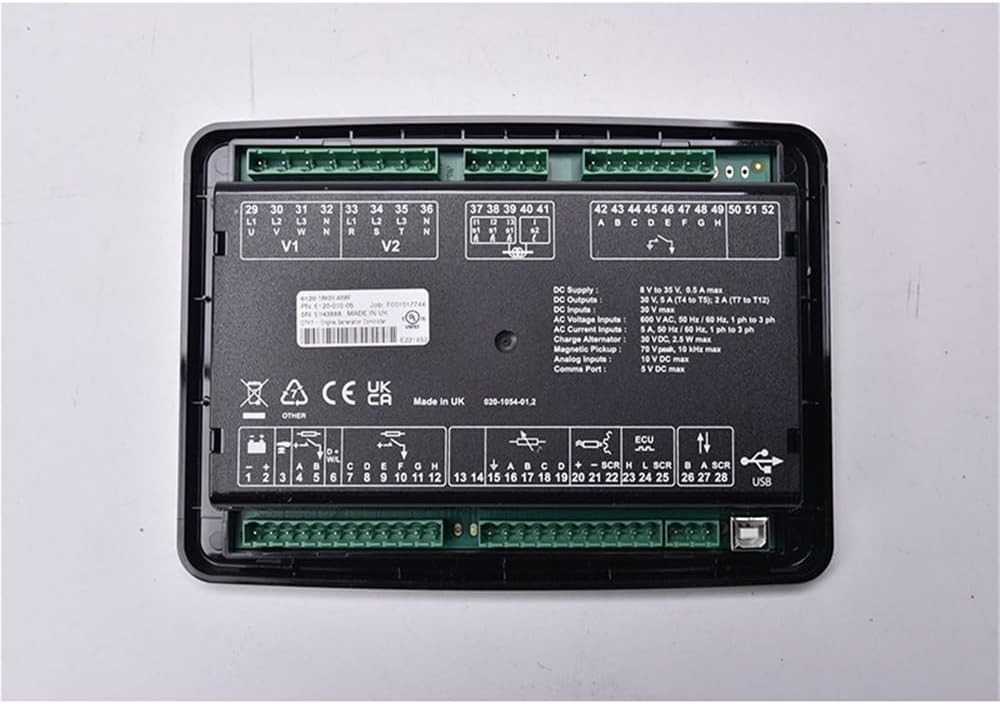 Controller Dse6110 LCD Display Screen Dse6120 Generator Set Protection 1Pcs