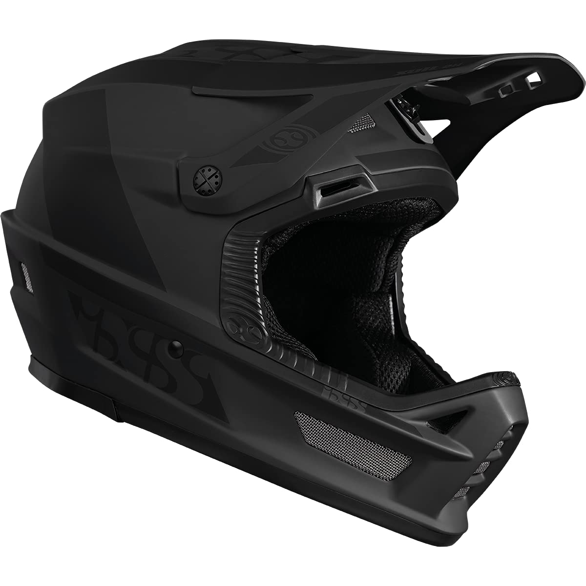 IXS Art: Uni Xult Dh Integralhelm MTB E-Bike BMX, Schwarz, M