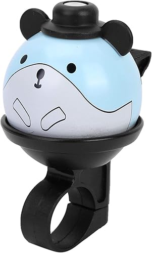 Miniatura 3 de Campana de bicicleta para niños, diseño de dibujos animados, con ranura antideslizante, para manillar de bicicleta, bocina de anillo