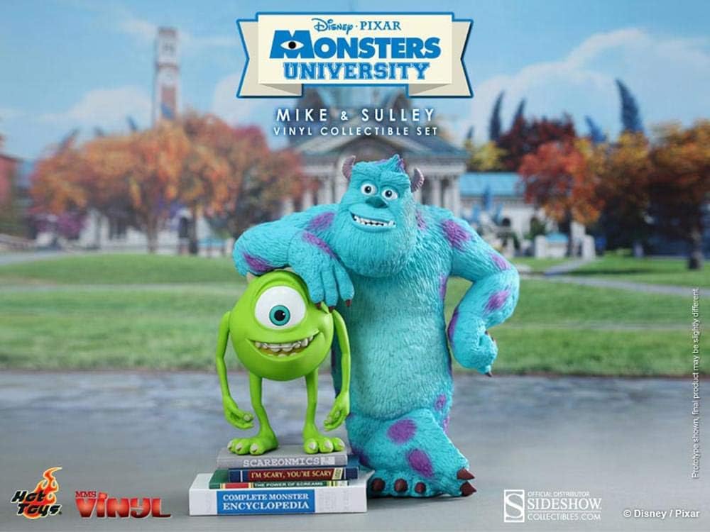 Hot Toys Movie Masterpiece [Vinyl] Monsters University Mike & Sally (Japan Import)