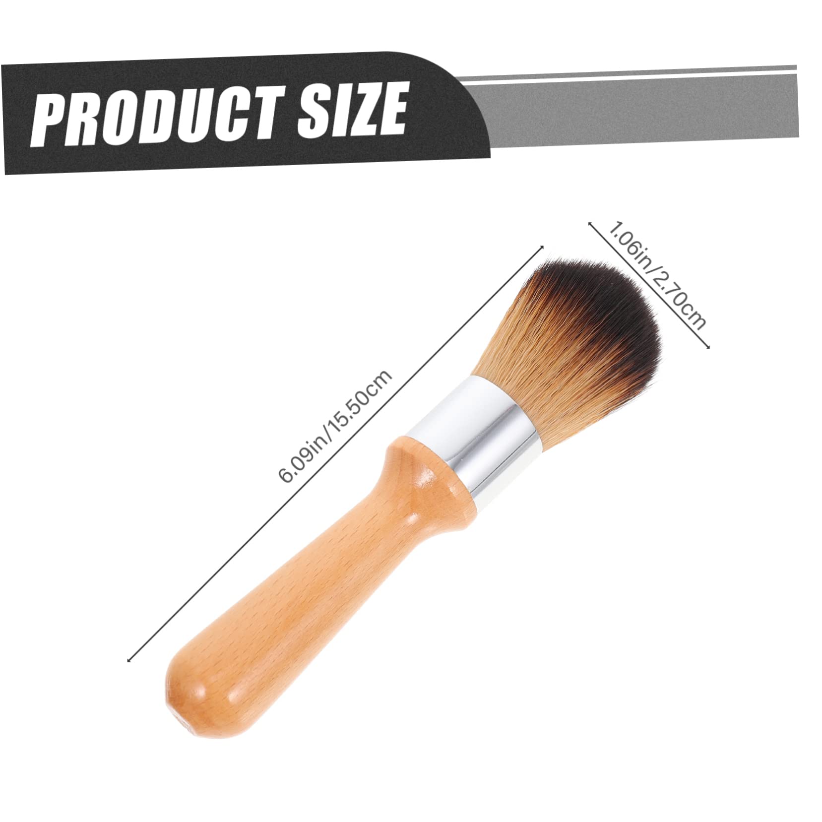 PACKOVE 4 Piezas Pincel de Limpieza de Instrumentos Musicales con Mango de Madera Cepillo para Jade y Tallados de Madera para y