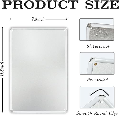 Miniatura 2 de Letreros de lata de metal de cerveza, divertido letrero de bar, placa de letreros de metal retro, decoración de bar para el hogar, decoración de