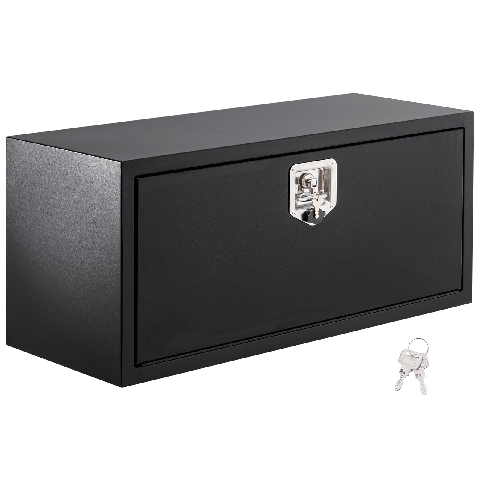 Heavy-Duty Underbody Truck Tool Box 30x14x16in, Lockable Waterproof Steel